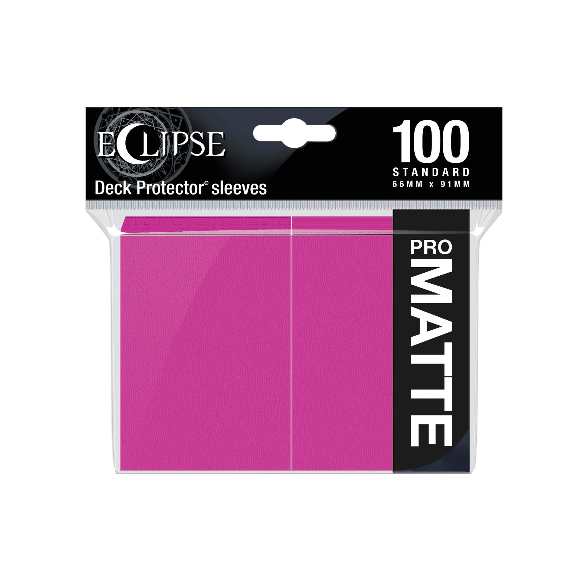 Ultra Pro Eclipse Deck Protector Matte Hot Pink Standard Sleeves (100 Sleeves)