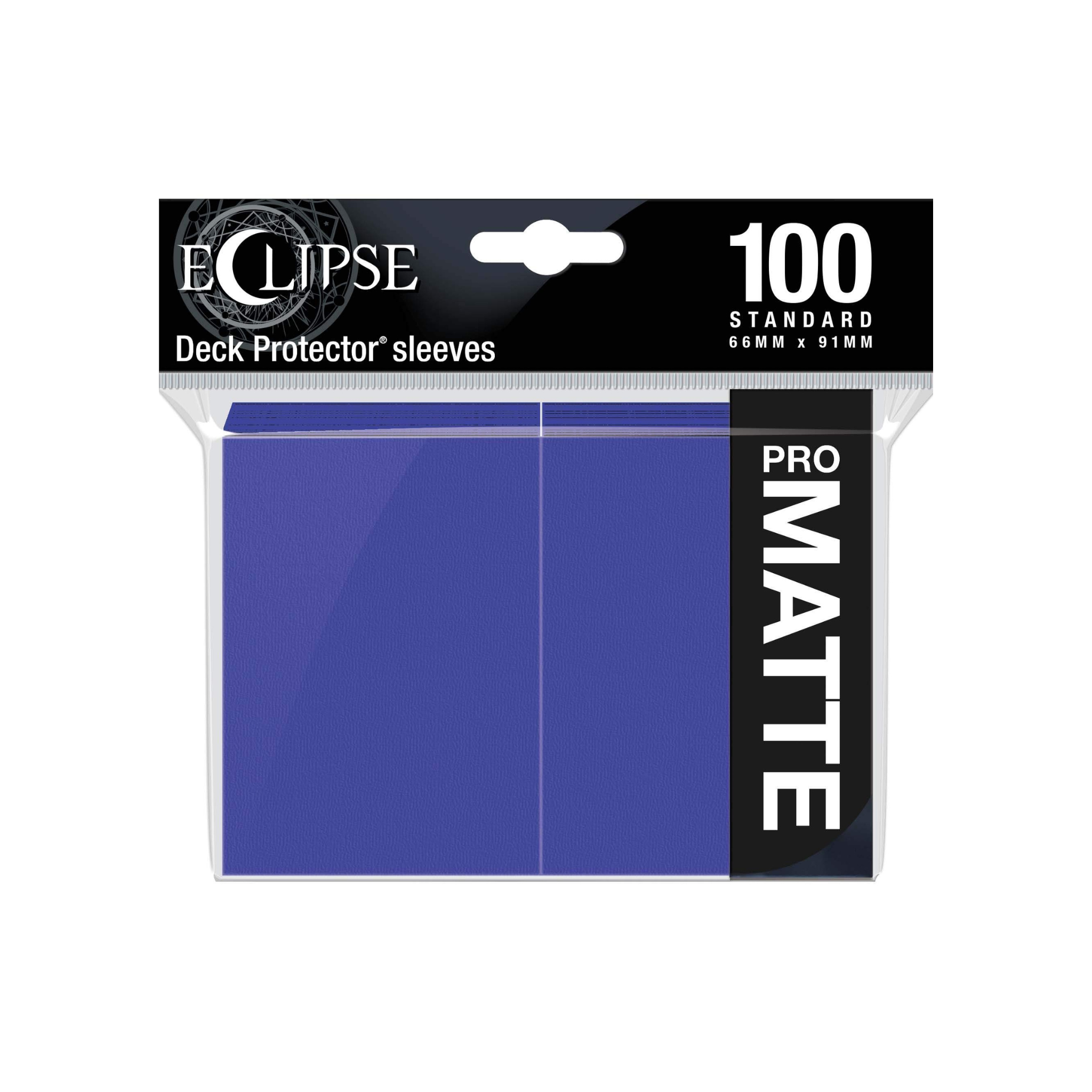Ultra Pro Eclipse Deck Protector Matte Royal Purple Standard Sleeves (100 Sleeves)