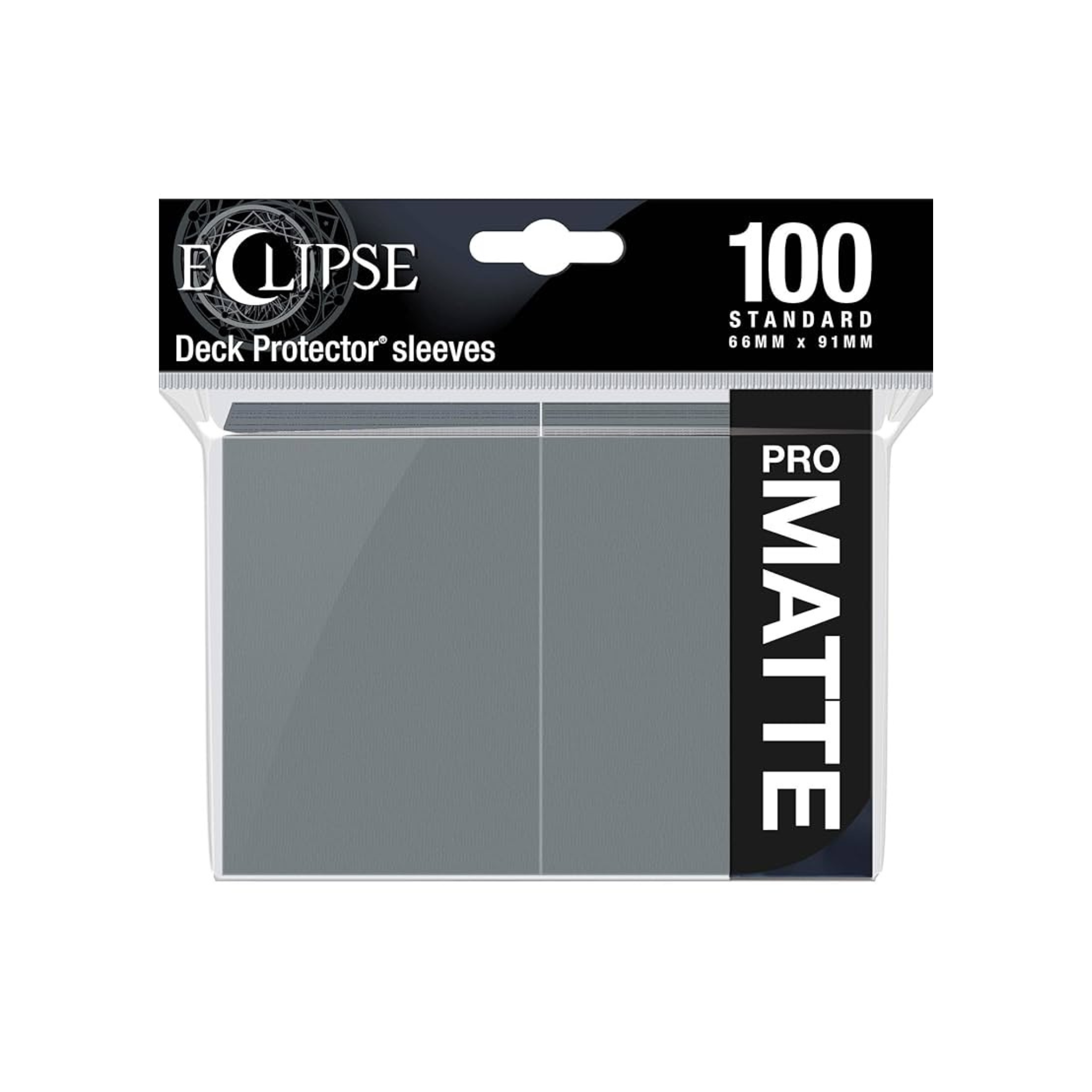 Ultra Pro Eclipse Deck Protector Matte Smoke Grey Standard Sleeves (100 Sleeves)