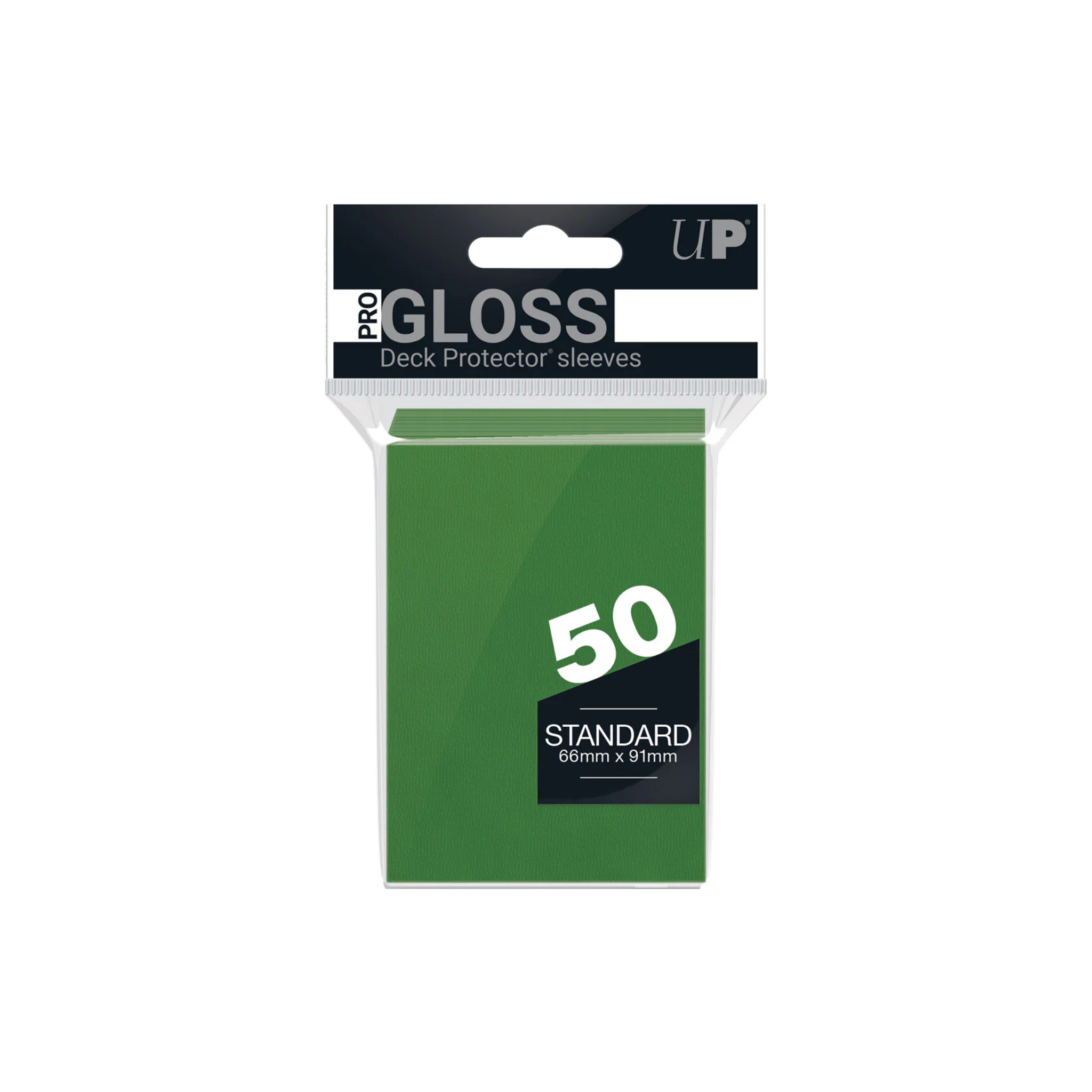 Ultra Pro 2.5" x 3.5" Gloss Standard Deck Protector Green Sleeves (50 Sleeves)