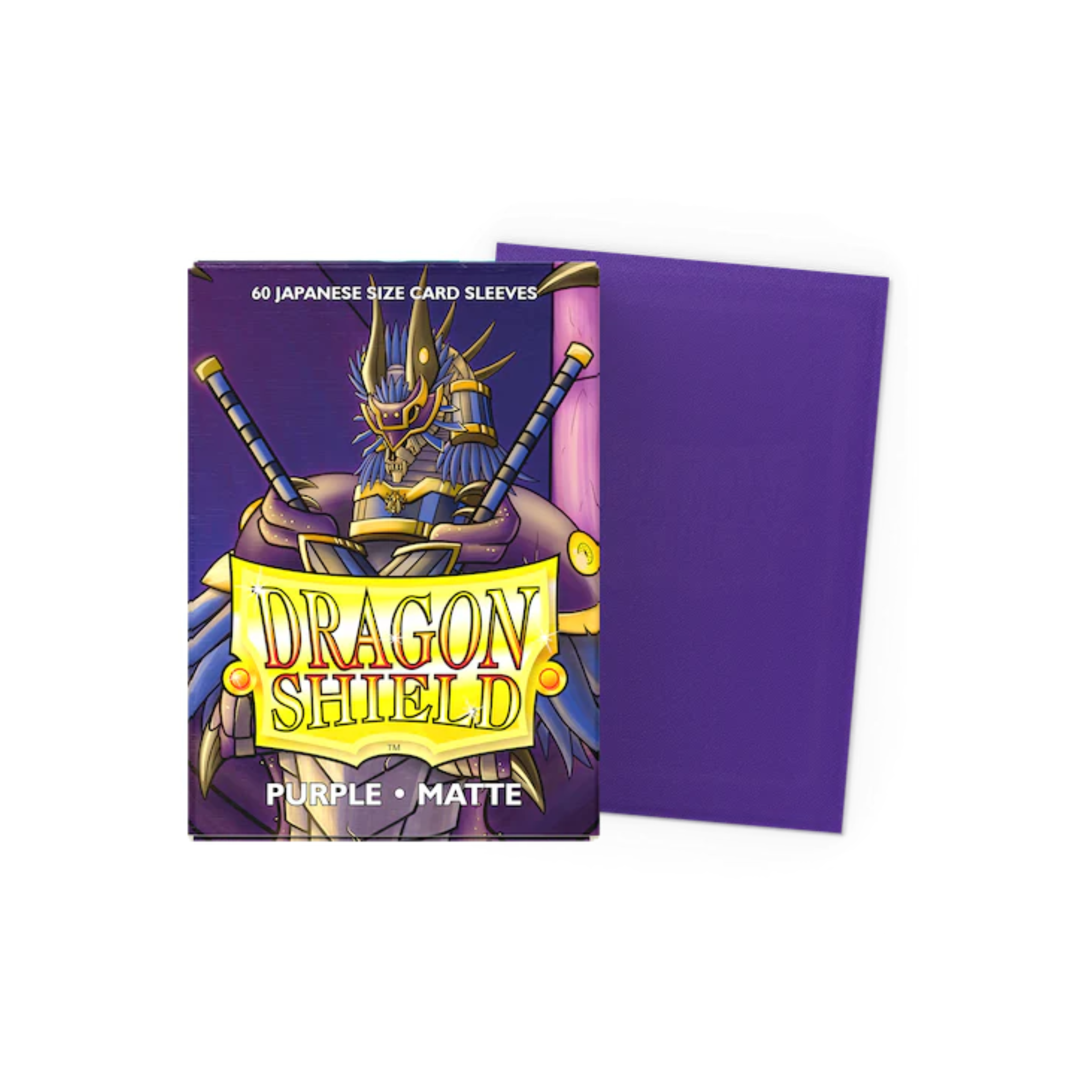 Dragon Shield Small Deck Protector Matte Purple Sleeves (60 Sleeves)