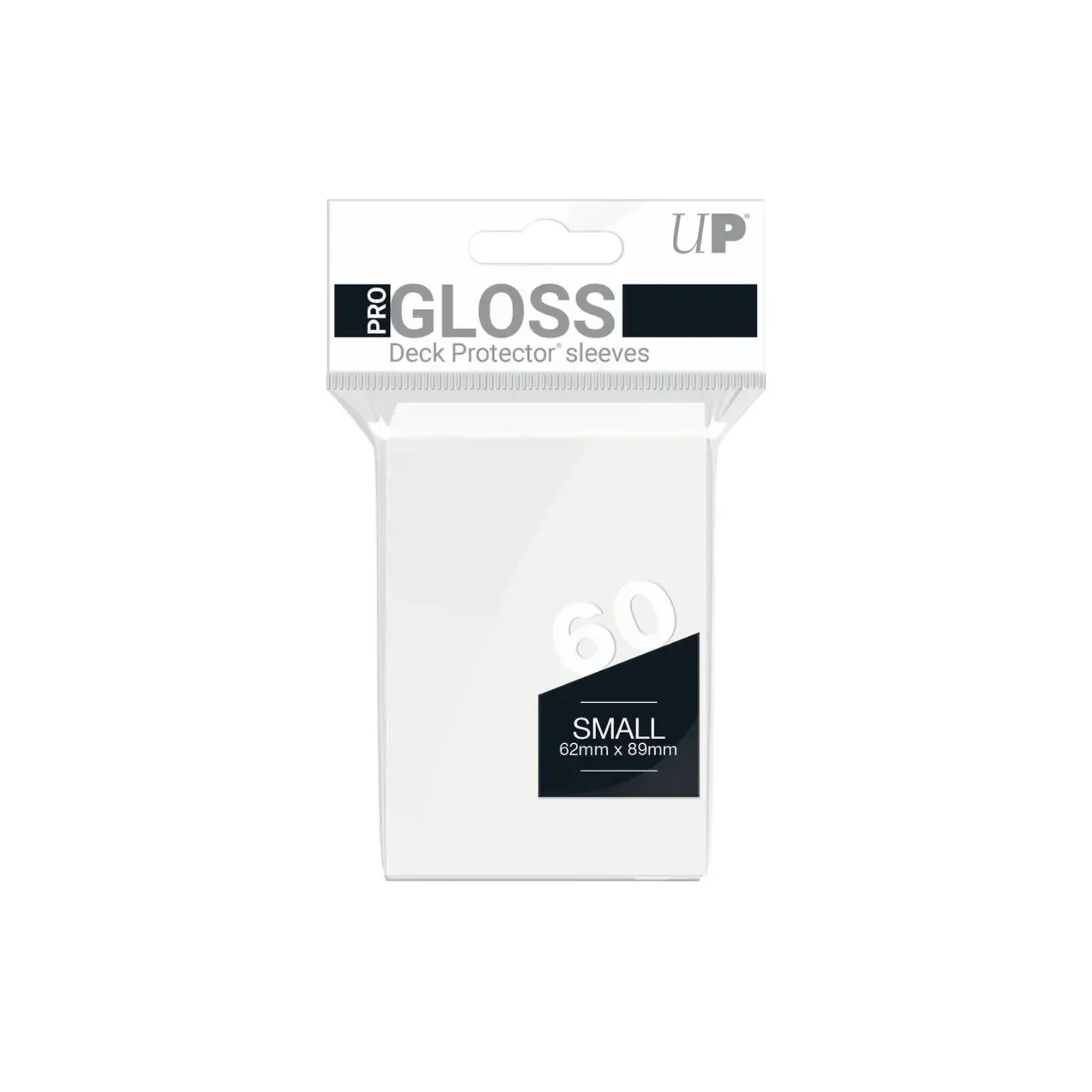 Ultra Pro Small Deck Protector Gloss White Sleeves (60 Sleeves)