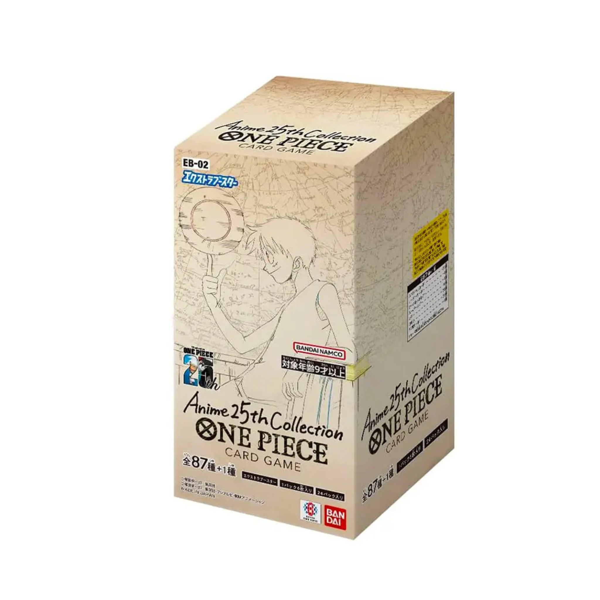 One Piece Card Game - Anime 25th Collection EB-02 Box Giapponese