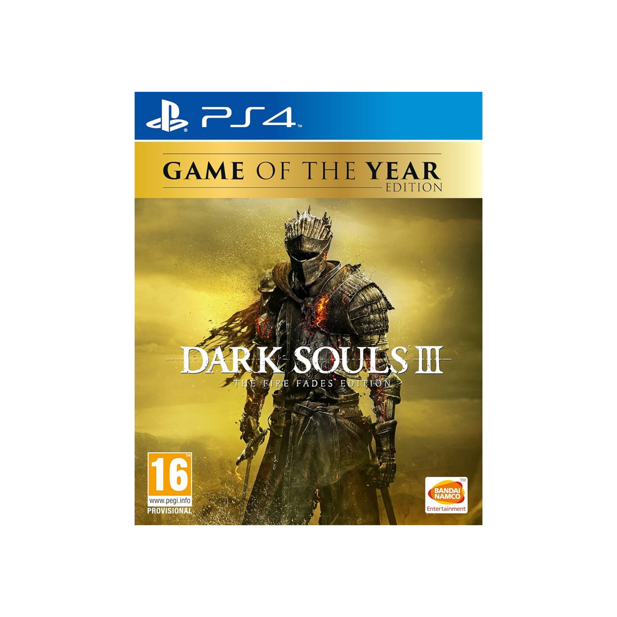 Dark Souls III (3) The Fire Fades Game Of The Year (Goty) PS4