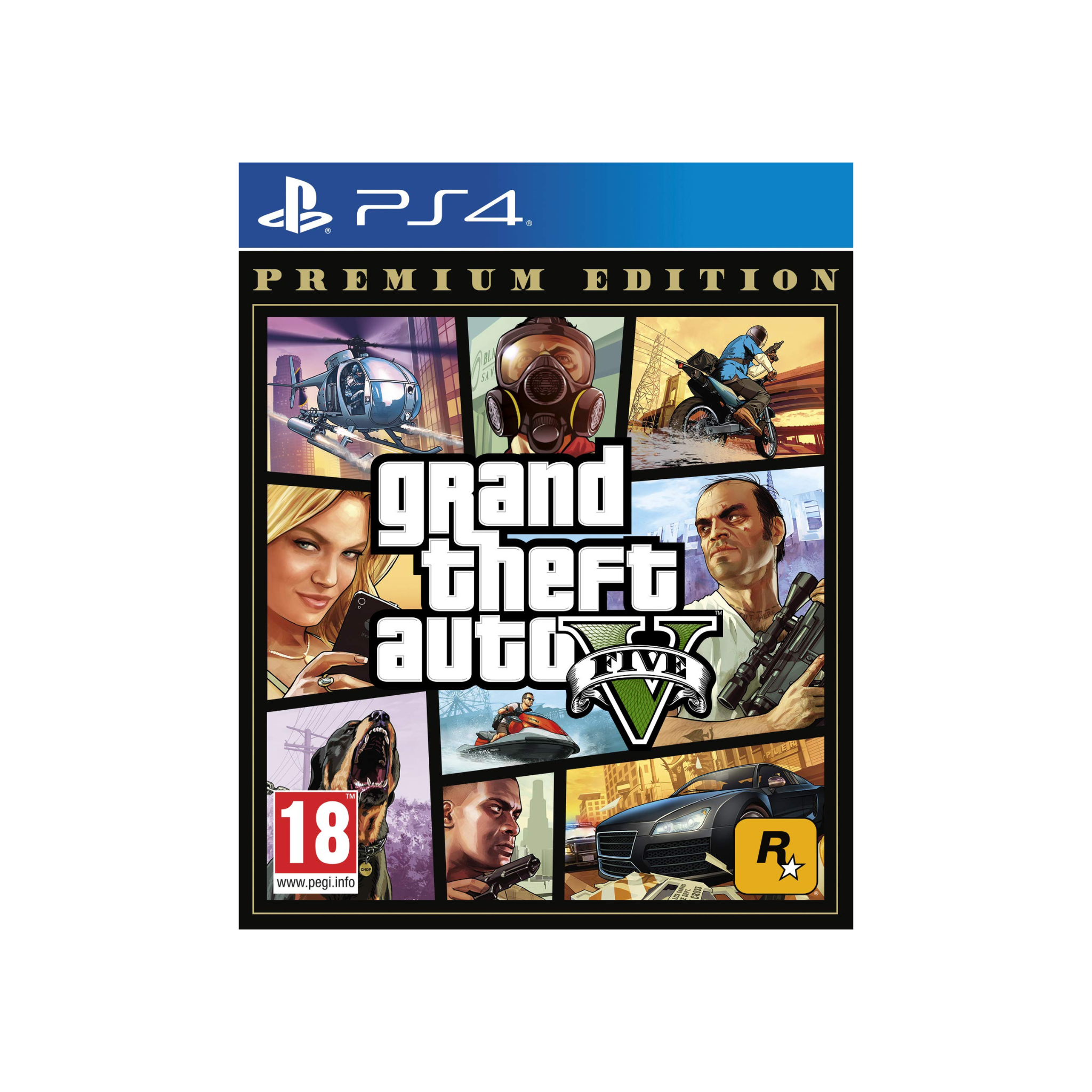 Grand Theft Auto V (GTA 5) Premium Edition PS4