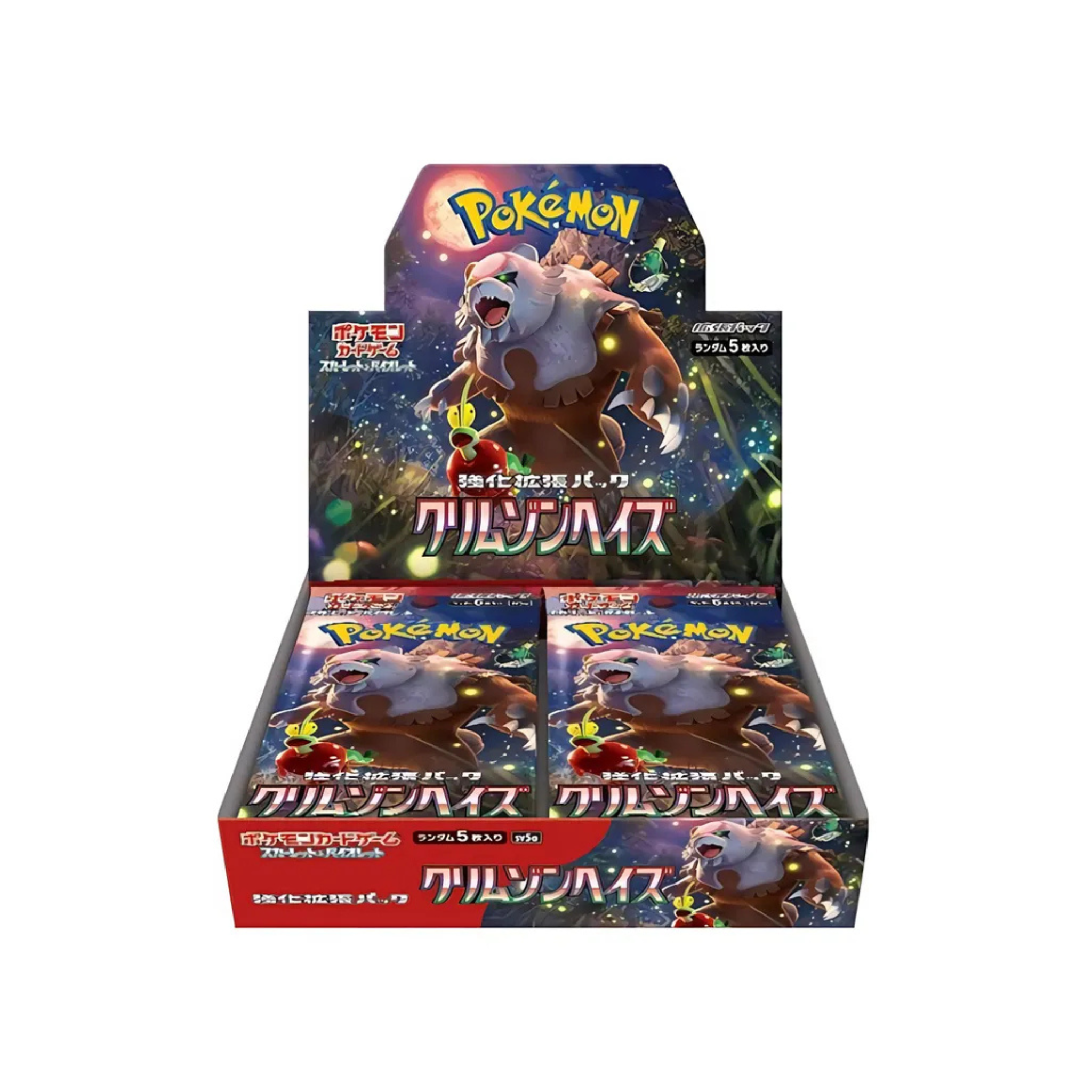 Pokémon Crimson Haze Japanese Booster Box 30 Packs