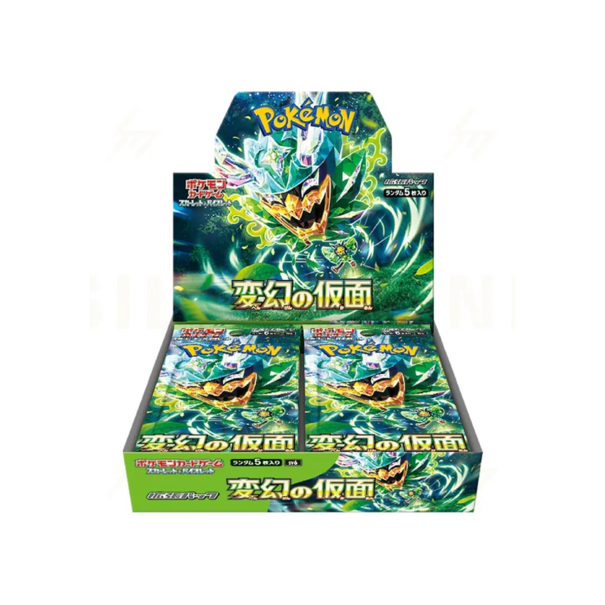 Pokémon Mask Of Change Japanese Booster Box 30 Packs