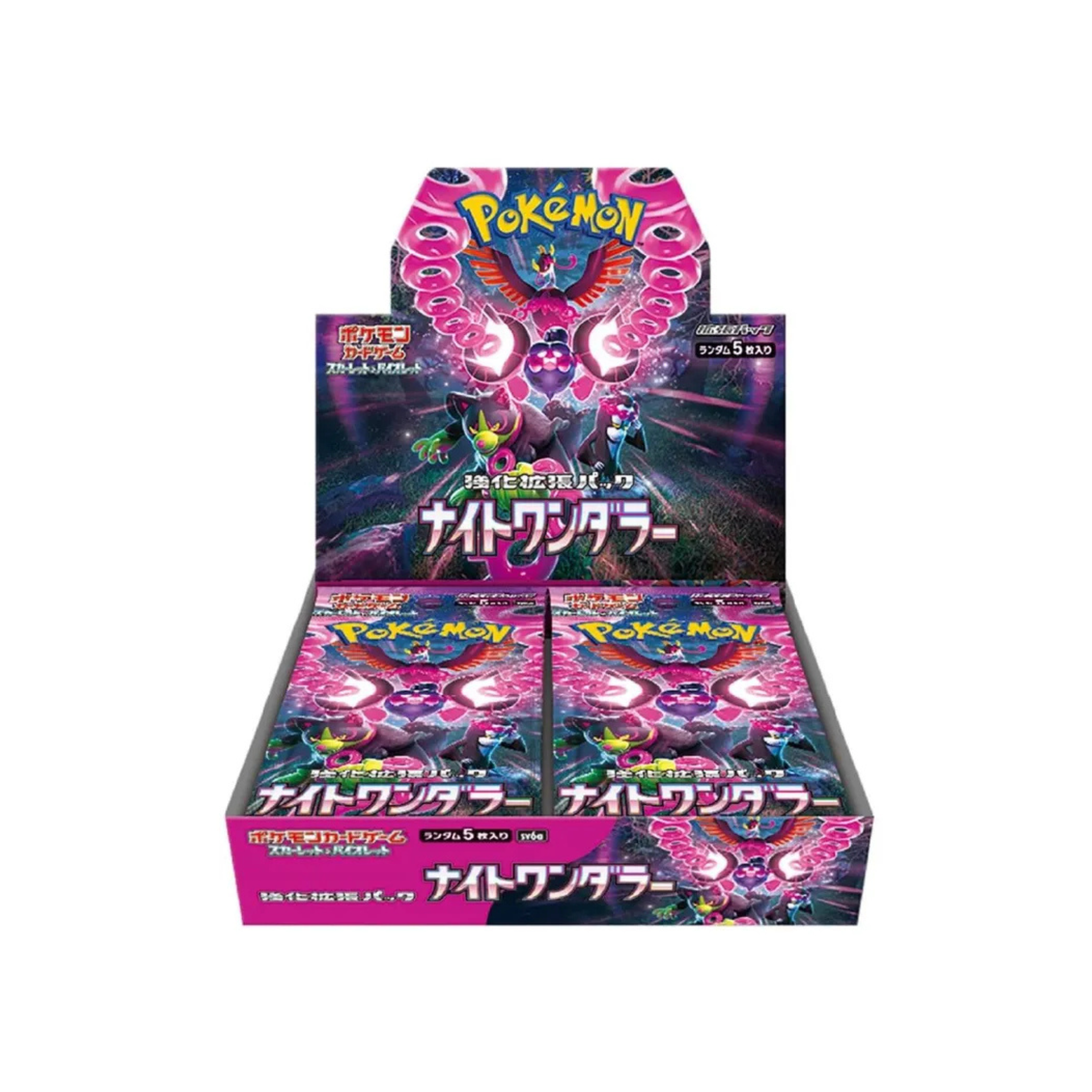 Pokémon Night Wanderer Japanese Booster Box 30 Packs