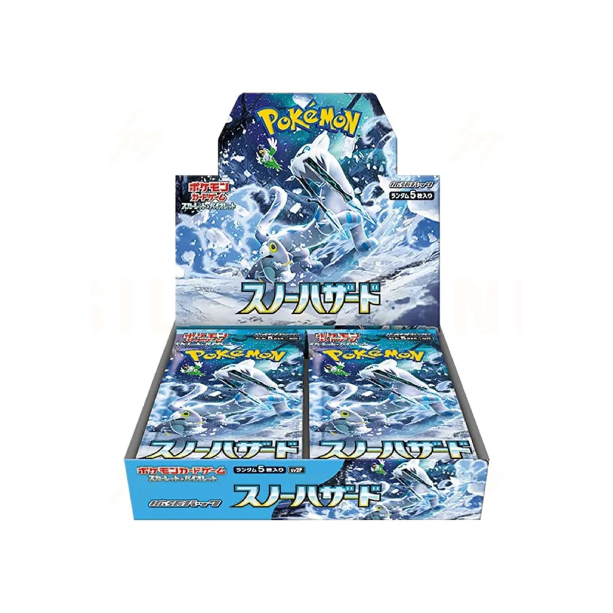 Pokémon Snow Hazard Japanese Booster Box 30 Packs