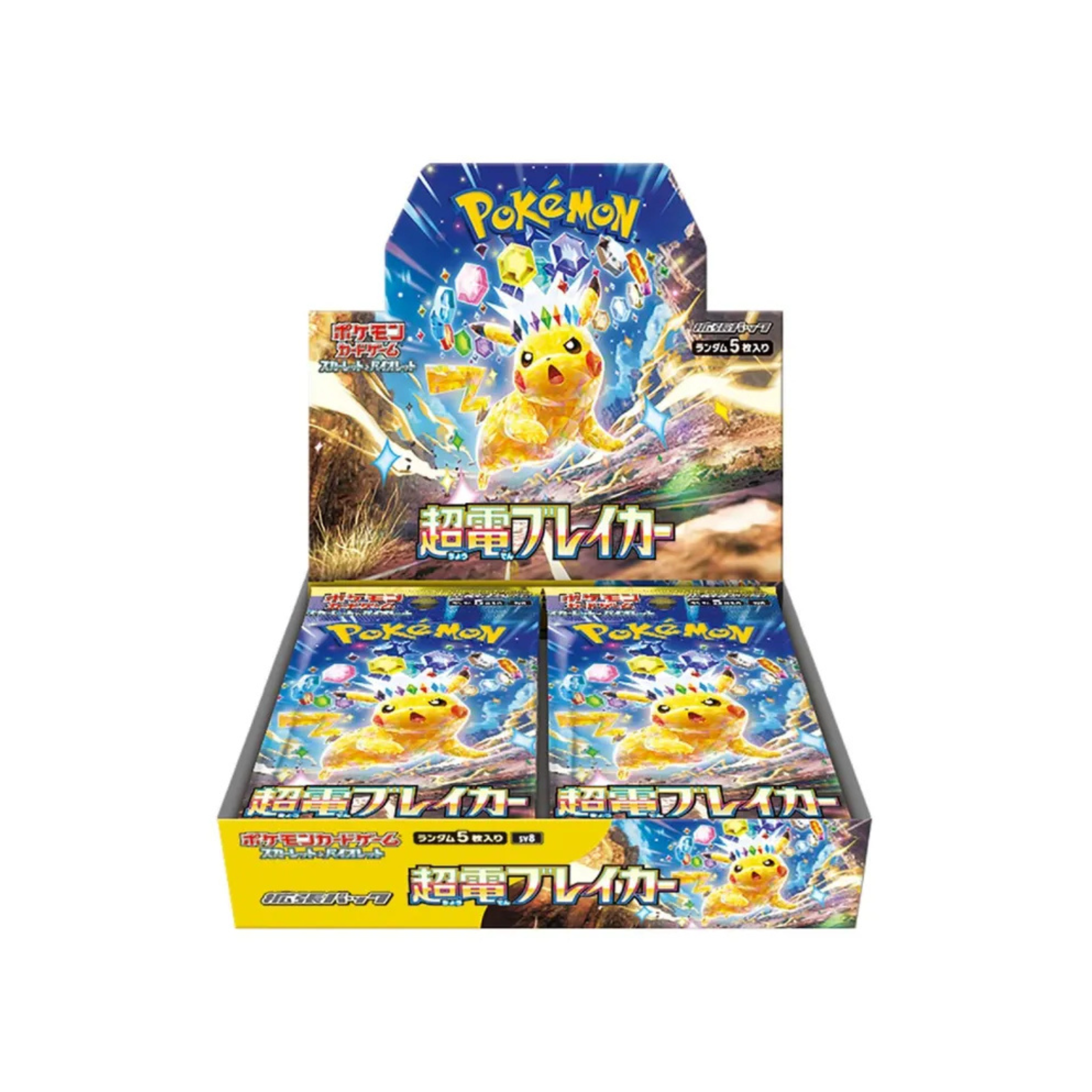 Pokémon Super Electric Breaker Japanese Booster Box 30 Packs