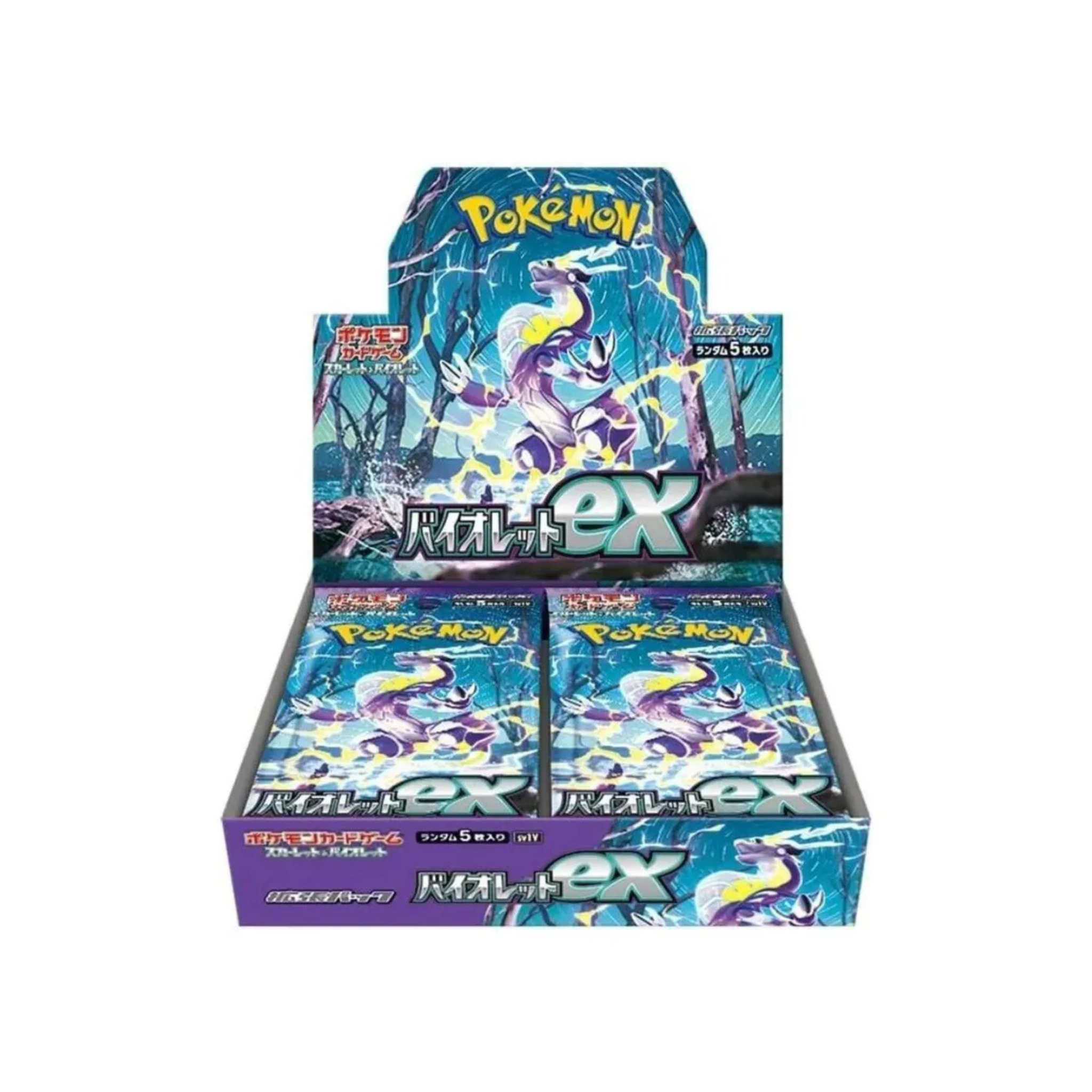 Pokémon Violet EX Japanese Booster Box 30 Packs