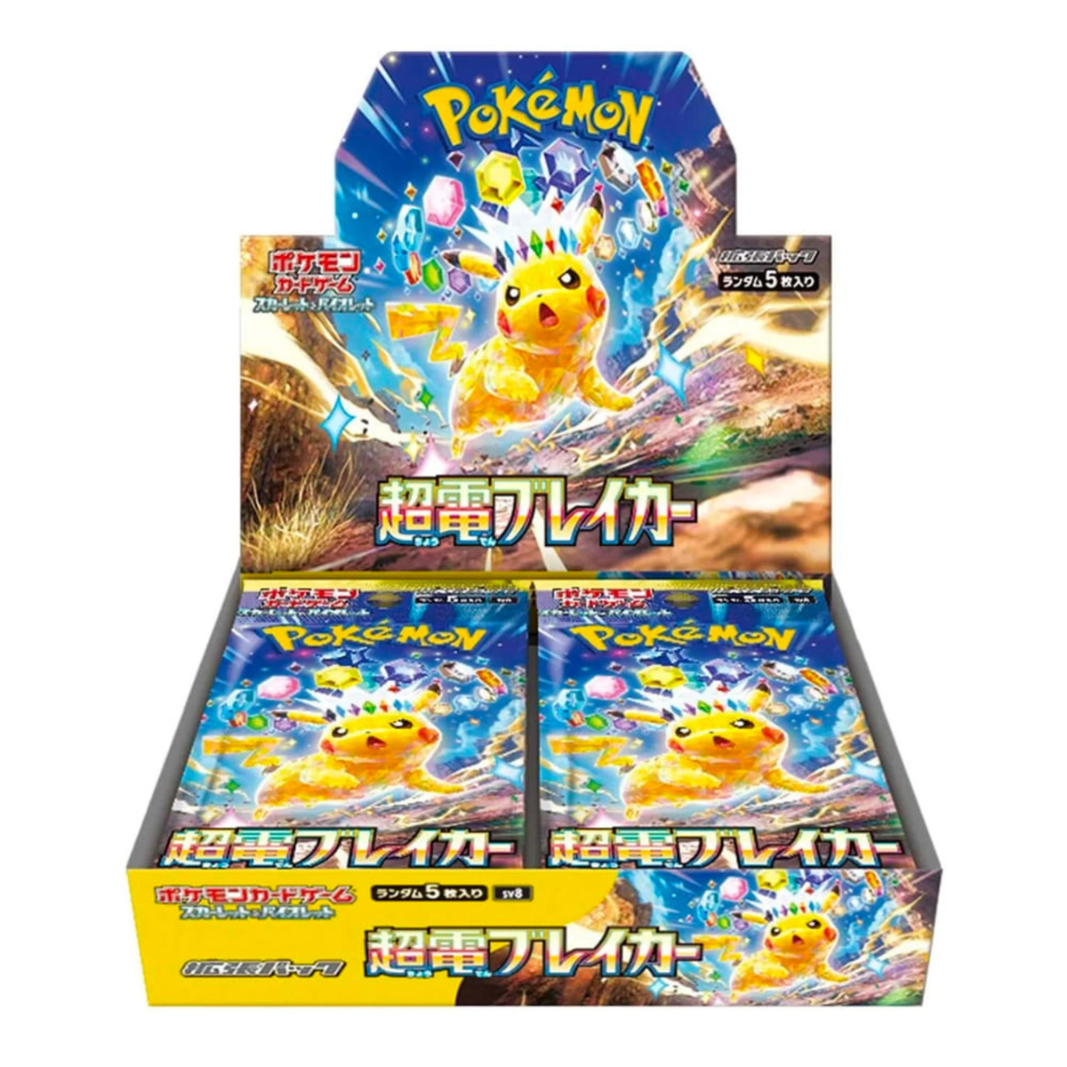 Pokémon Super Electric Breaker SV8 Box Giapponese 30 bustine