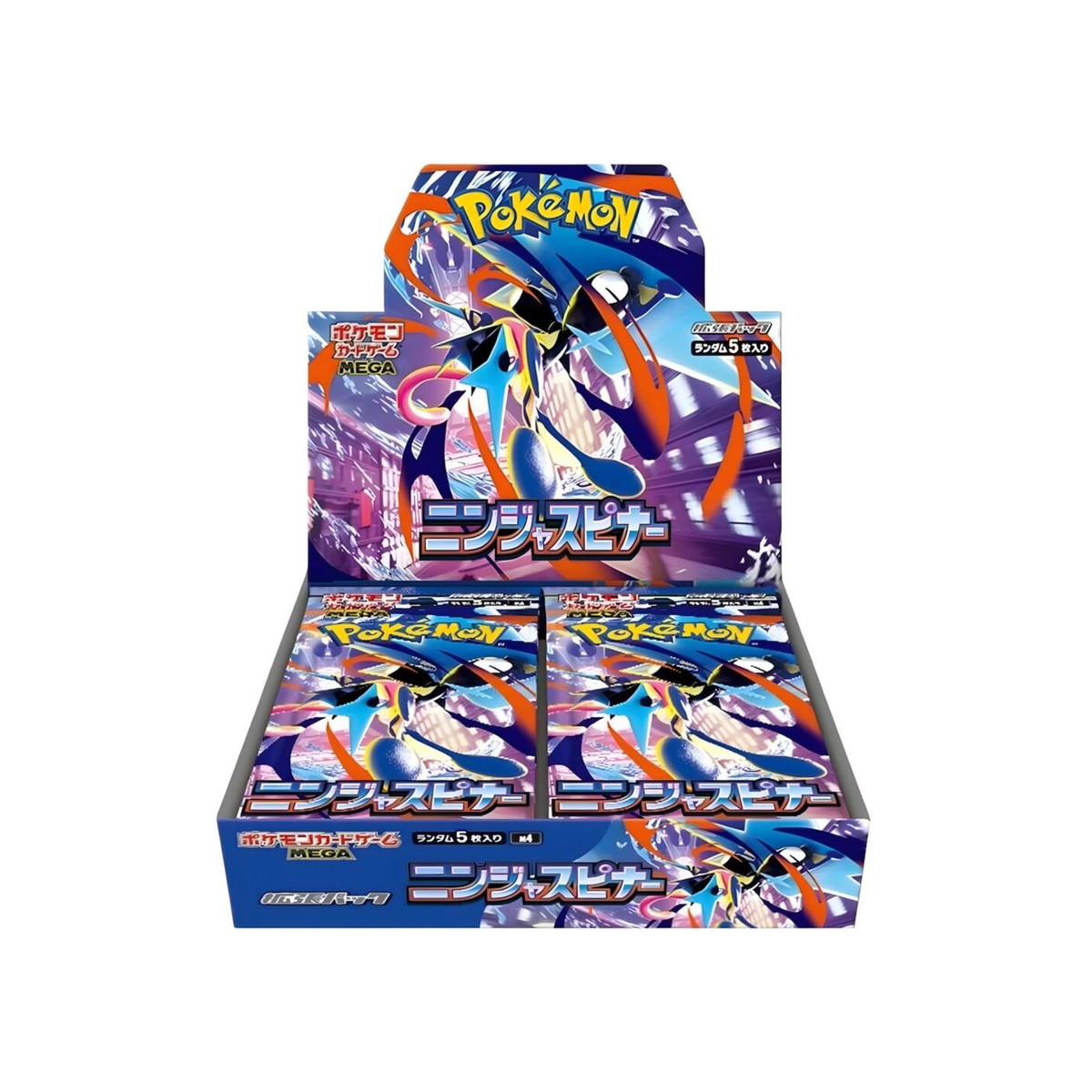 Pokémon Ninja Spinner Box Giapponese 30 bustine
