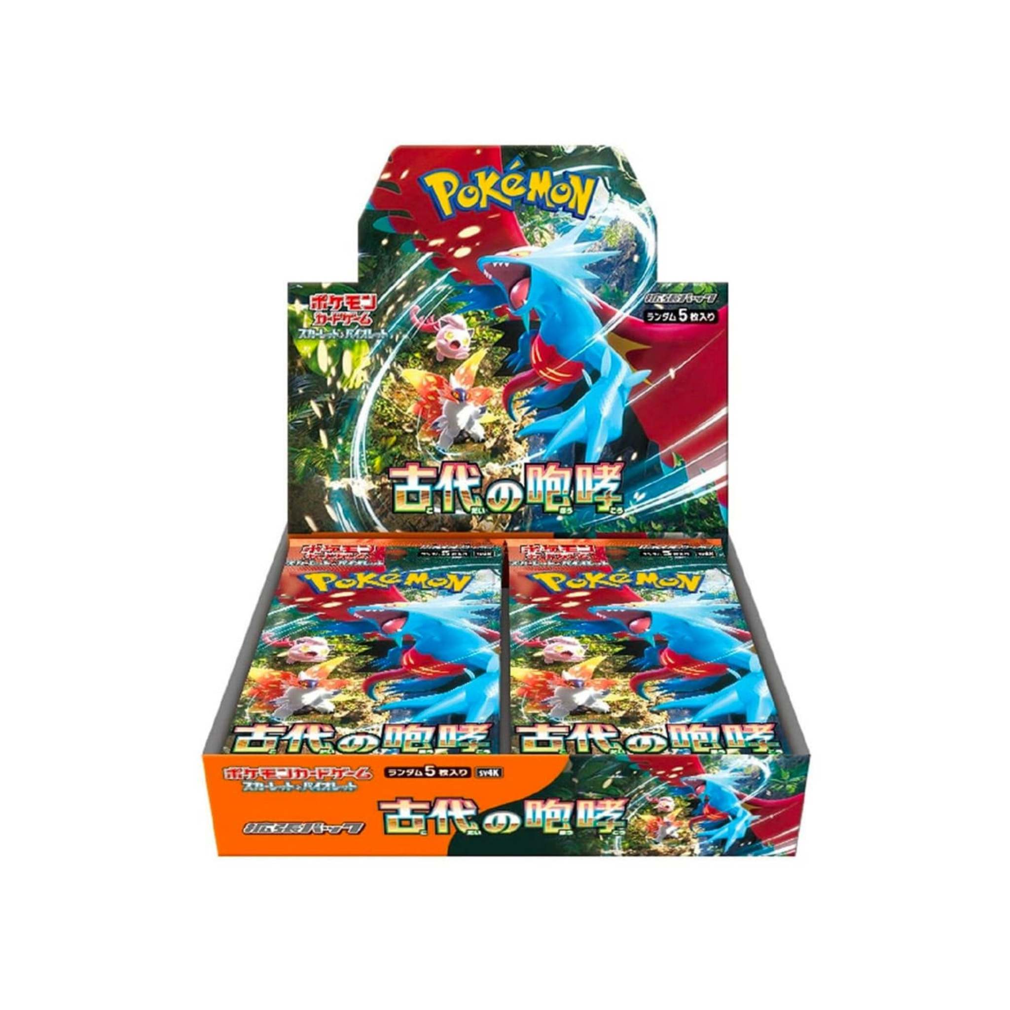 Pokémon Ancient Roar Japanese Booster Box 30 Packs
