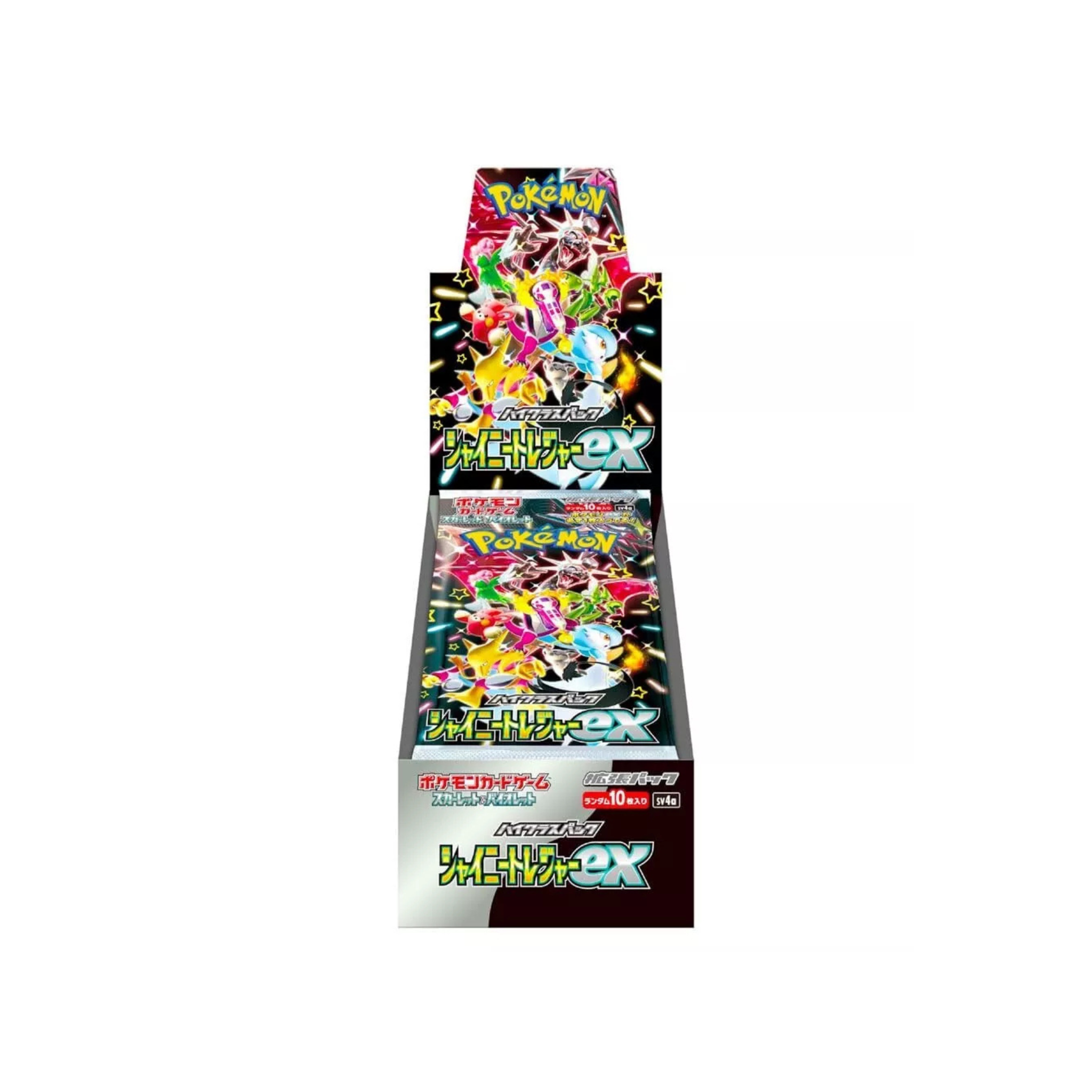 Pokémon Shiny Treasure EX Japanese Booster Box 10 Packs