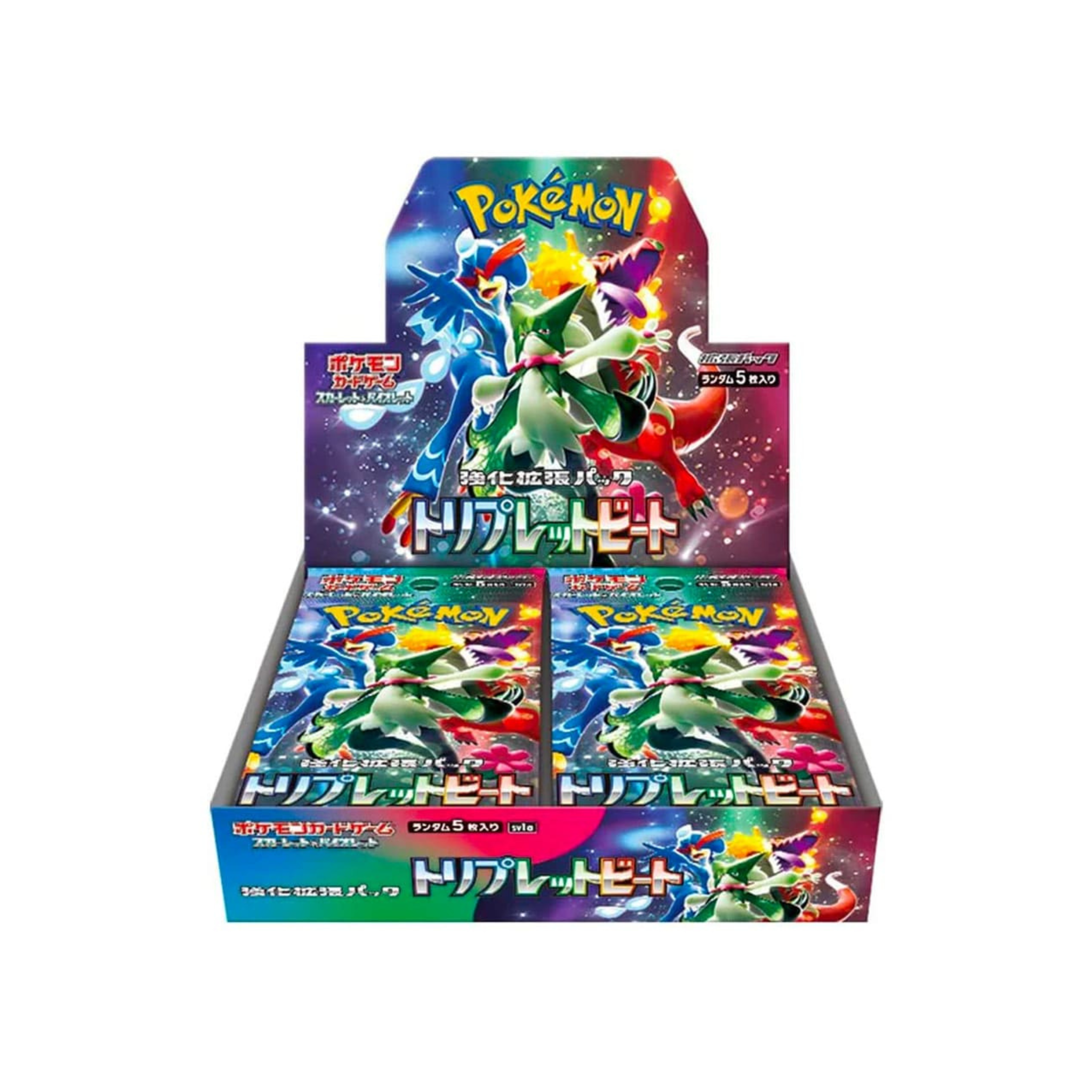 Pokémon Triple Beat Japanese Booster Box 30 Packs