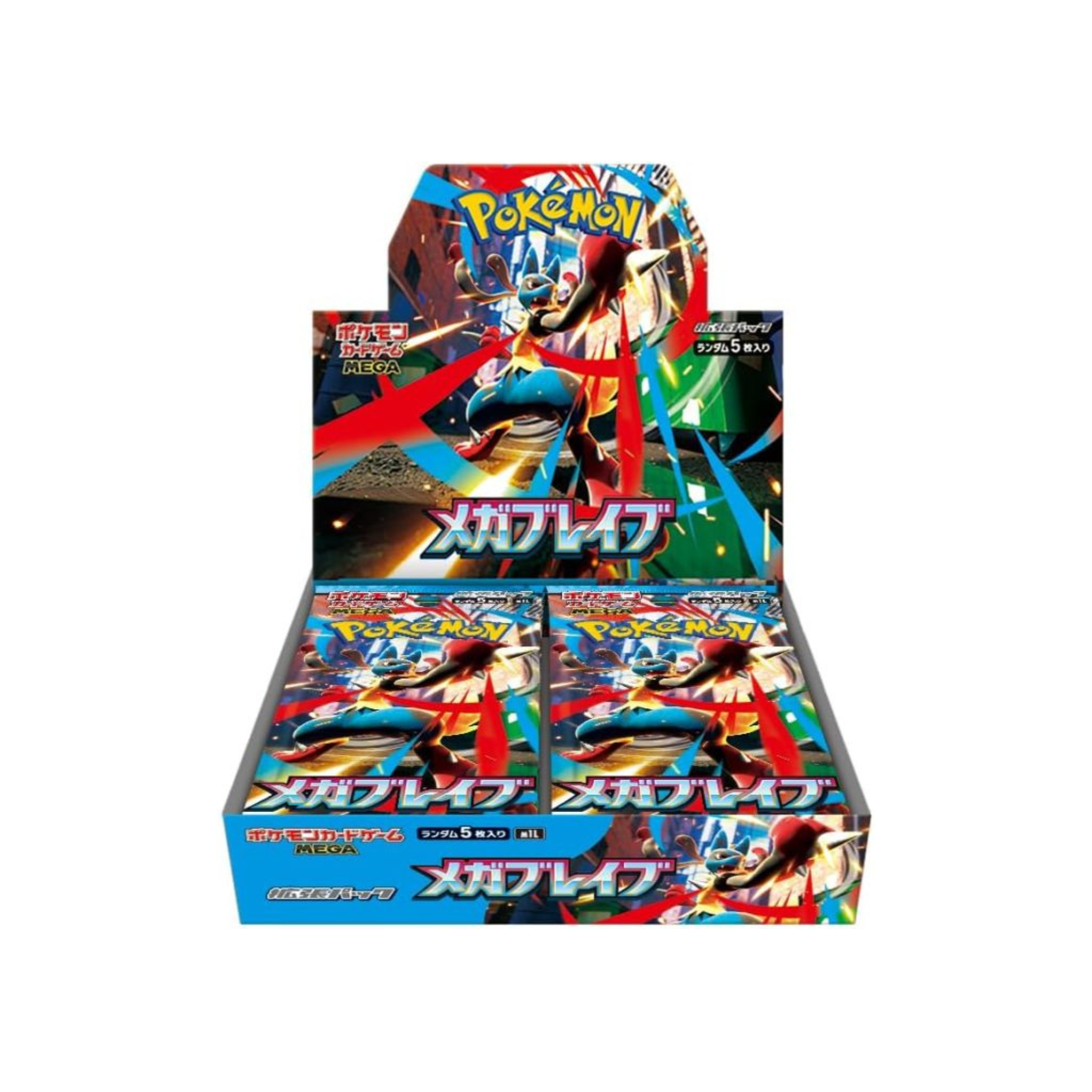 Pokémon Mega Brave Japanese Booster Box 30 Packs