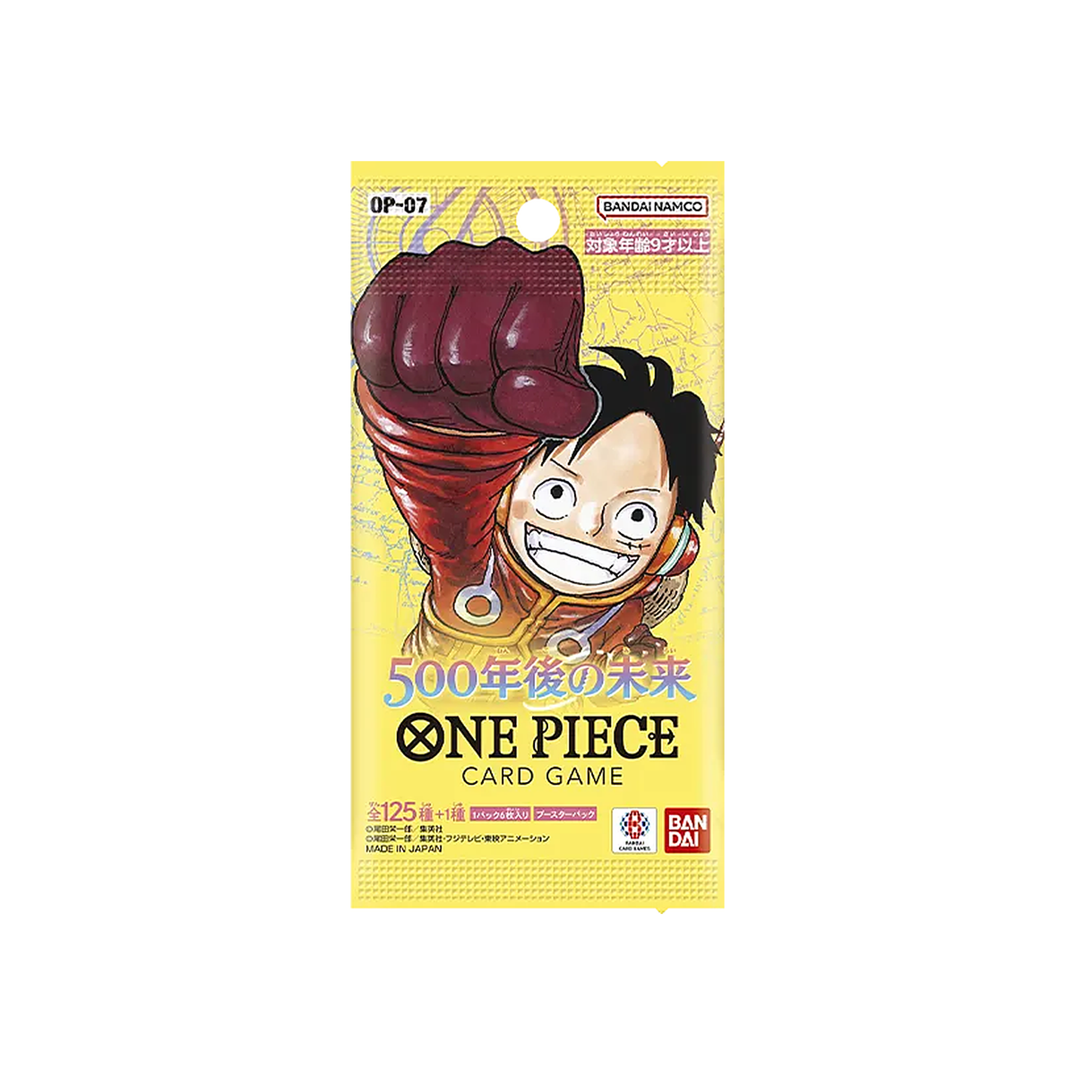 One Piece Card Game - 500 Years in the Future OP-07 Bustina Giapponese