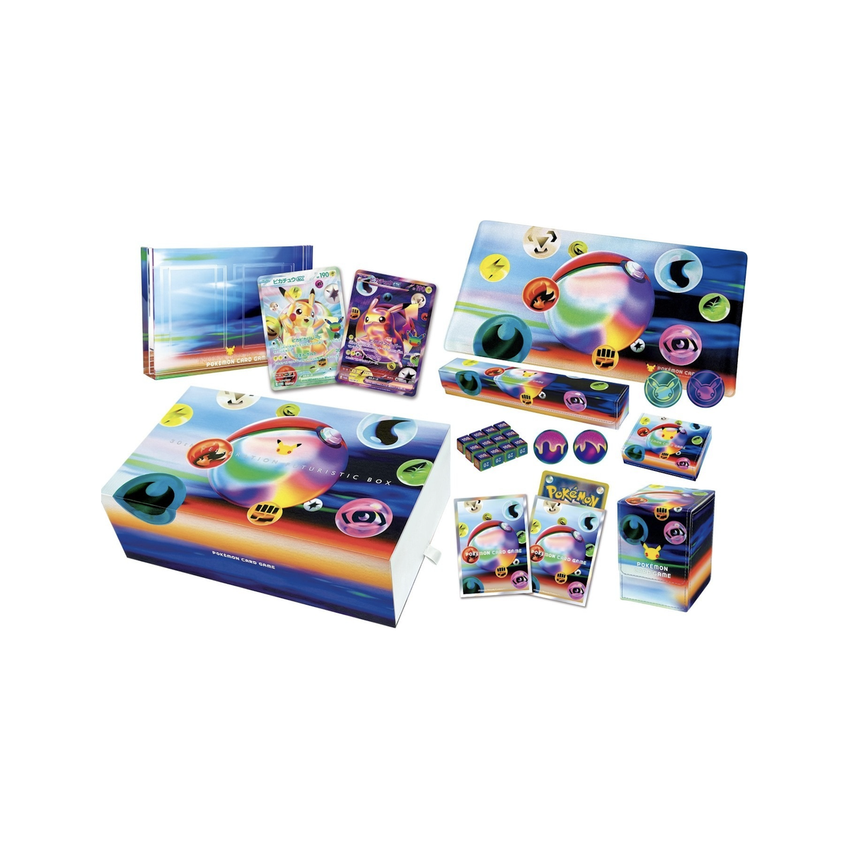 Pokémon 30th Celebration Futuristic Box Giapponese