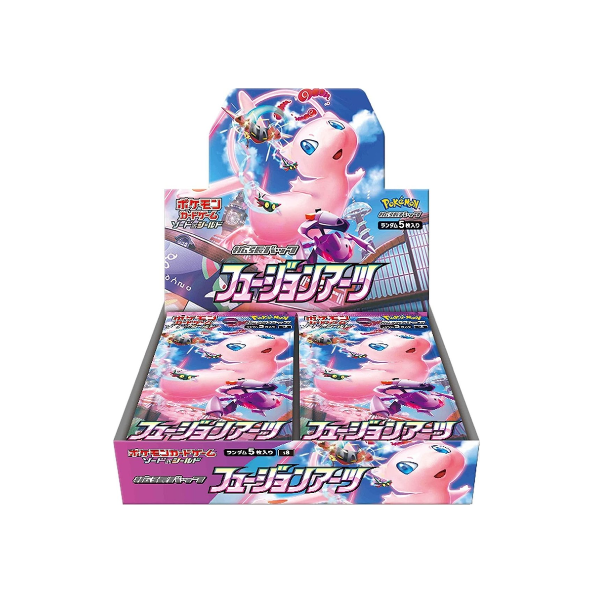 Pokémon Fusion Arts S8 Japanese Booster Box (30 Packs)