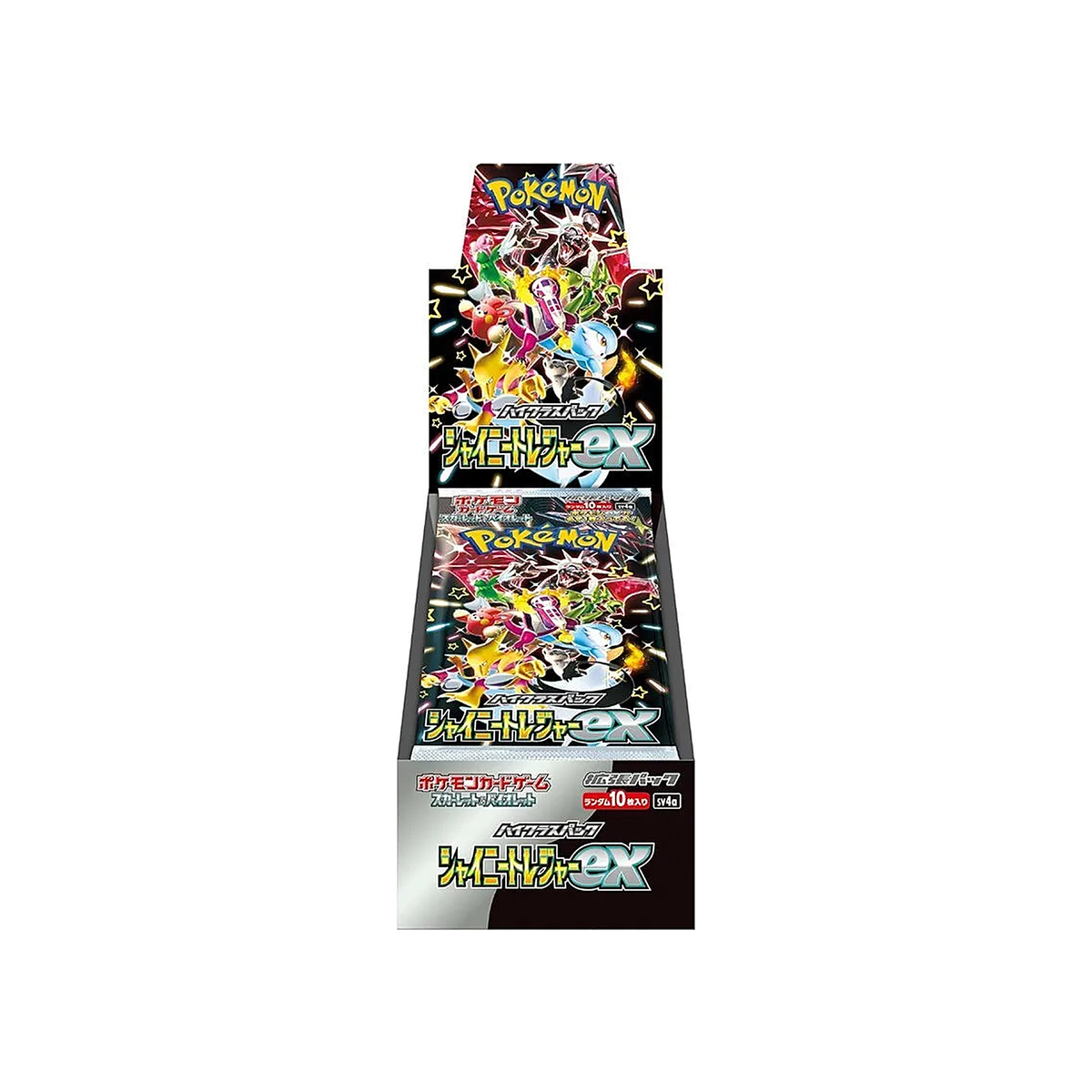 Pokémon Shiny Treasure ex SV4a Japanese Booster Box (10 Packs)