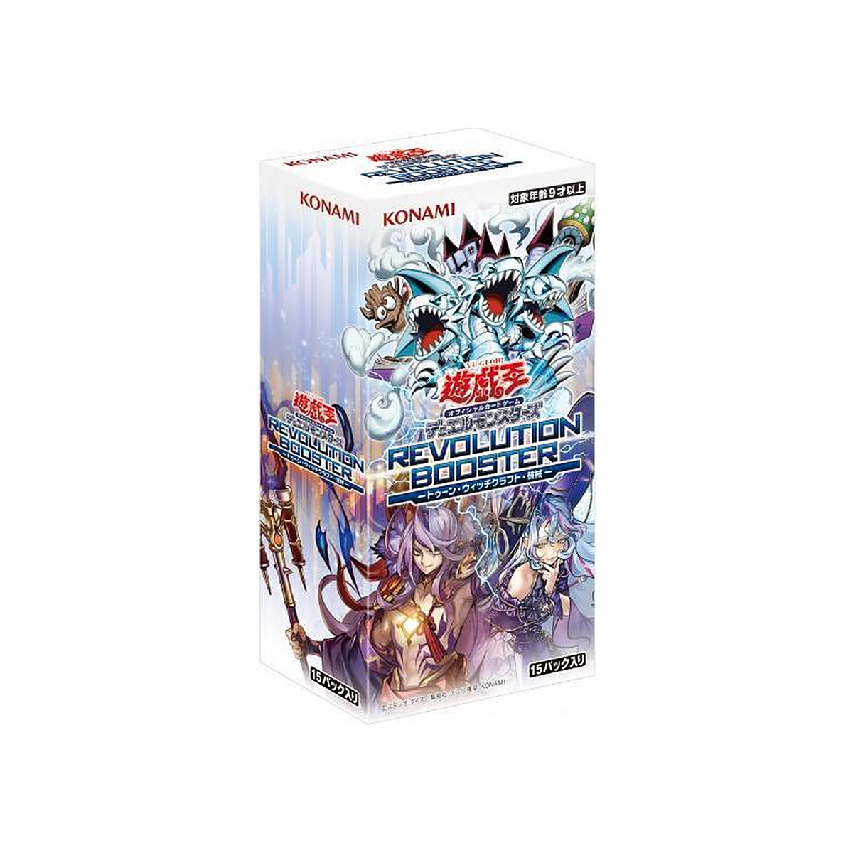 Yu-Gi-Oh! - Revolution Booster Toon & Witchcrafter & Unchained Box Giapponese 15 bustine