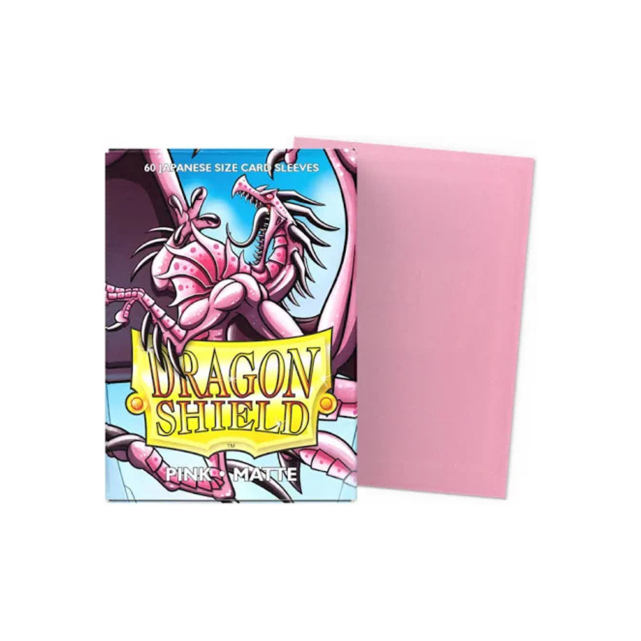 Dragon Shield Small Deck Protector Matte Pink Sleeves (60 Sleeves)