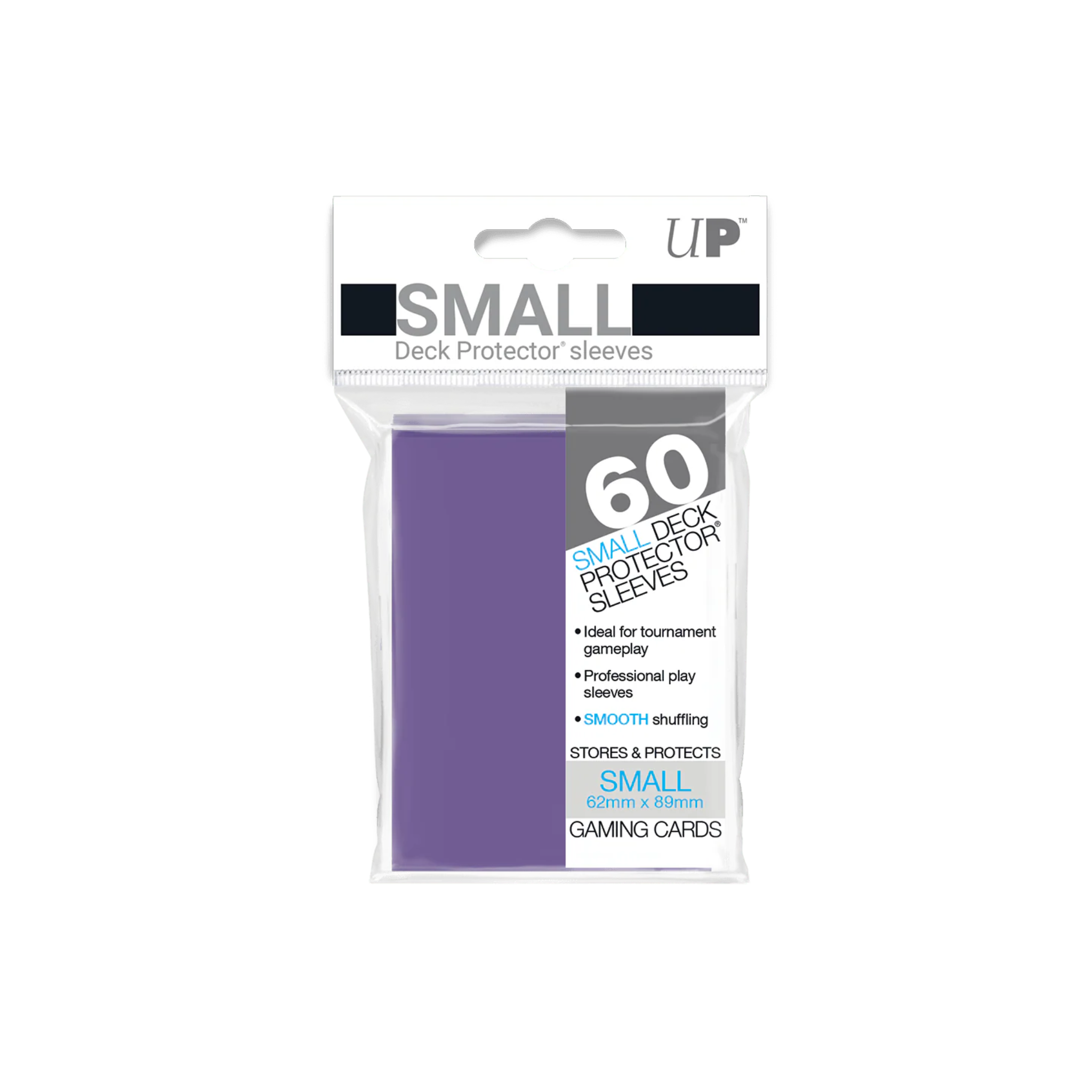 Ultra Pro Small Deck Protector Purple Sleeves (60 Sleeves)