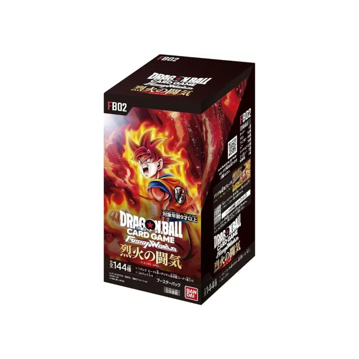 Dragon Ball Super Card Game Fusion World - Blazing Aura FB-02 Box Giapponese