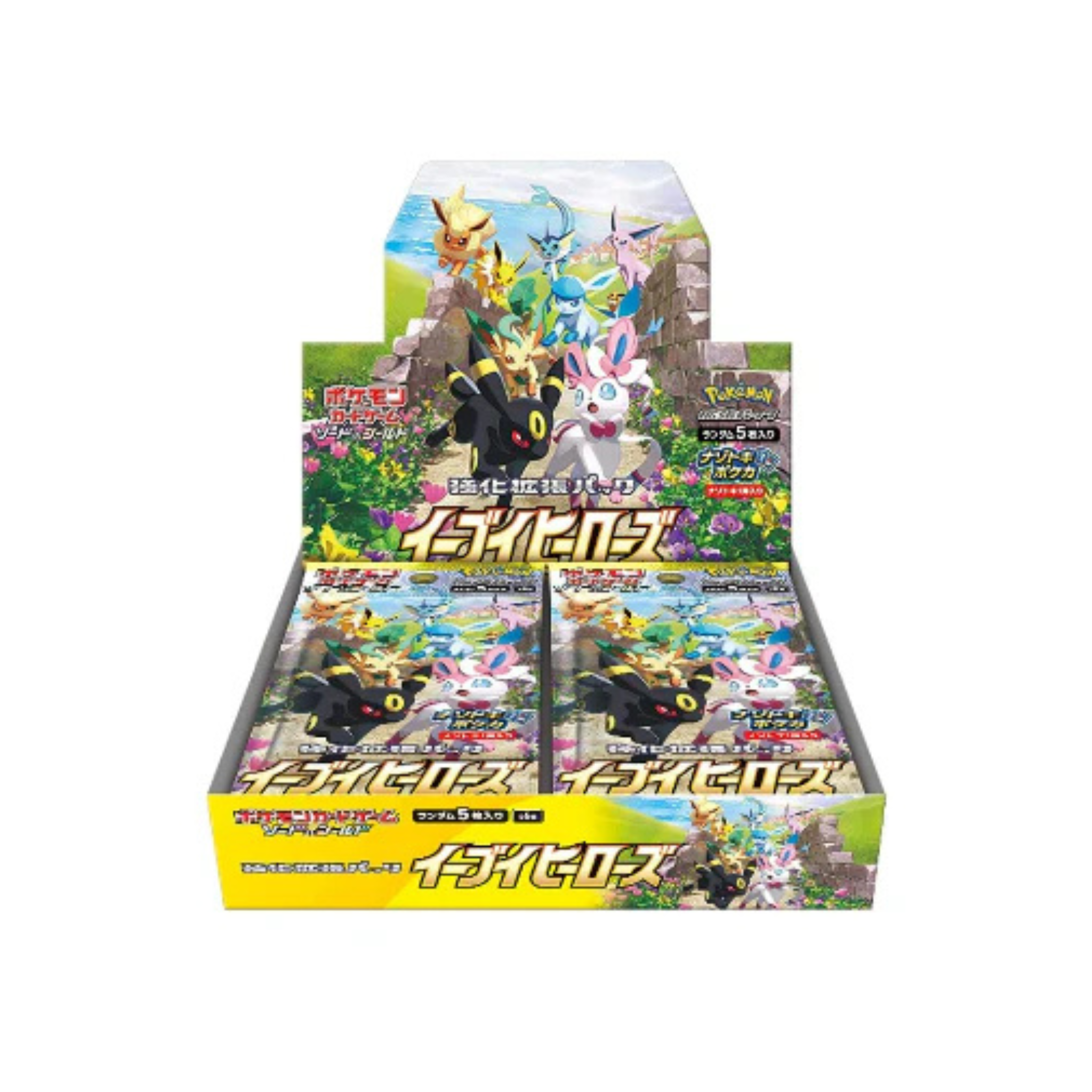 Pokémon Eevee Heroes Japanese Booster Box 30 Packs