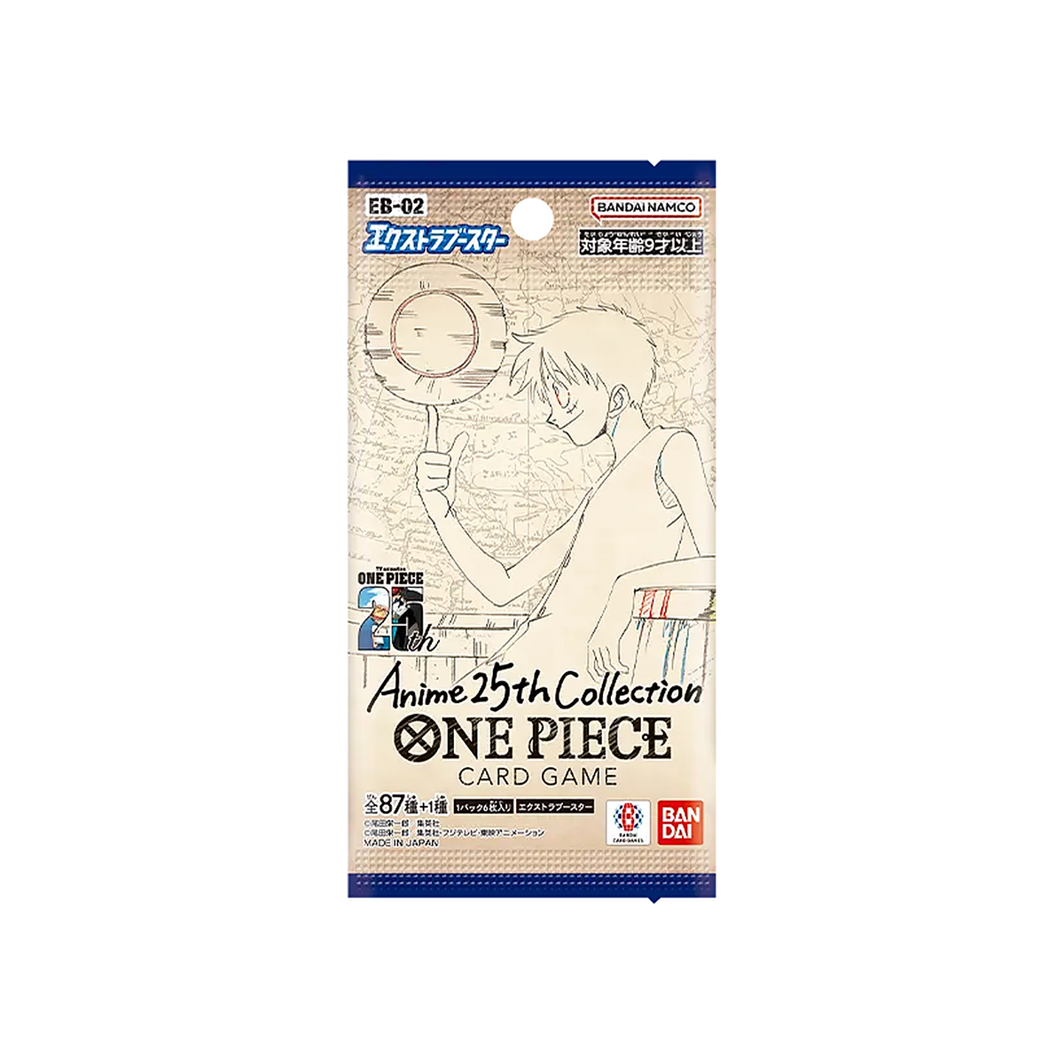 One Piece Card Game - Anime 25th Collection EB-02 Bustina Giapponese