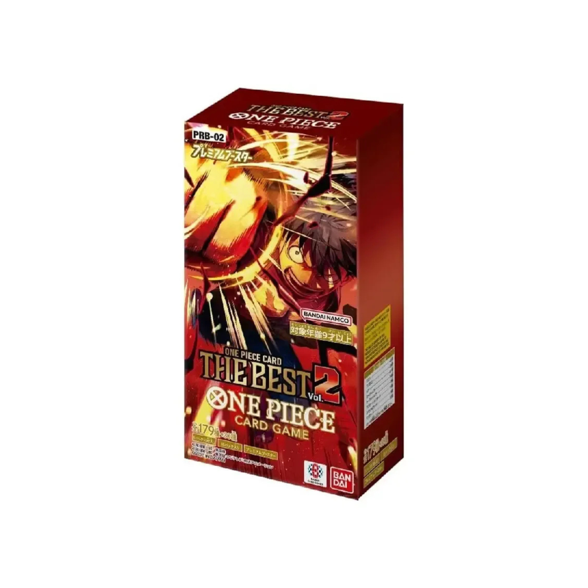 One Piece Card Game PRB 02 The Best Vol.2 Premium Booster Box Japanese