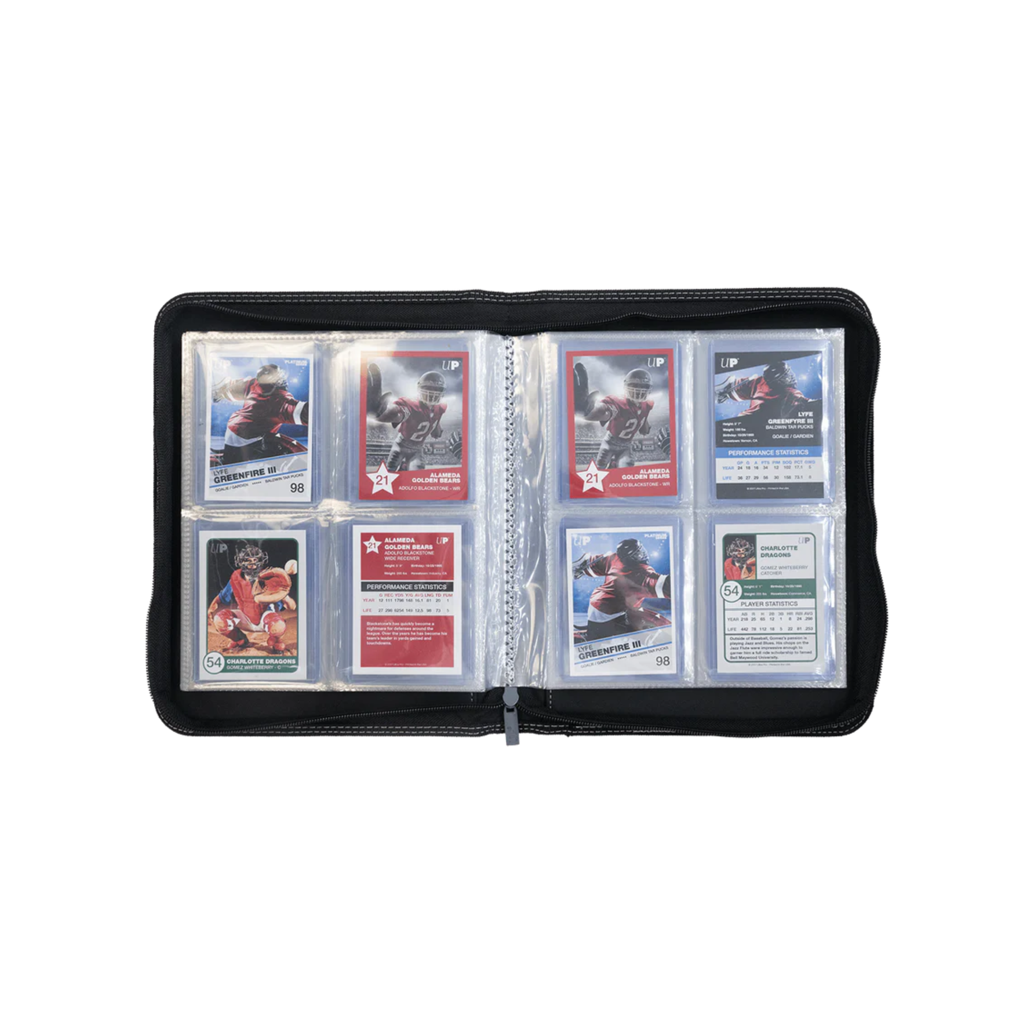 Ultra Pro 4-Pocket Toploader Zippered Premium Pro-Binder
